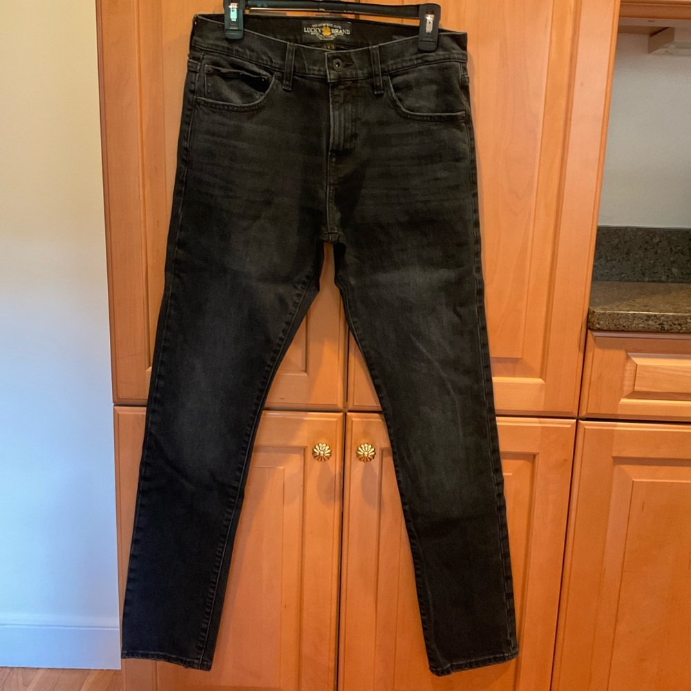 Lucky Brand 110 Skinny black jeans